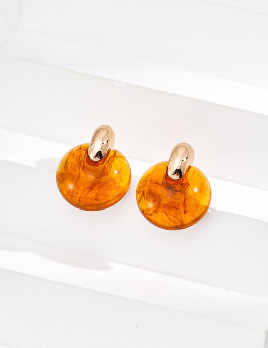 Amber Earrings