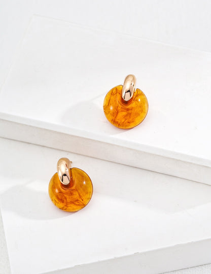 Amber Earrings