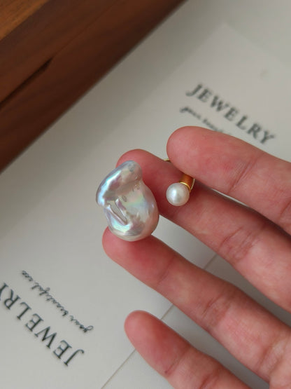 Baroque Pearl Ring