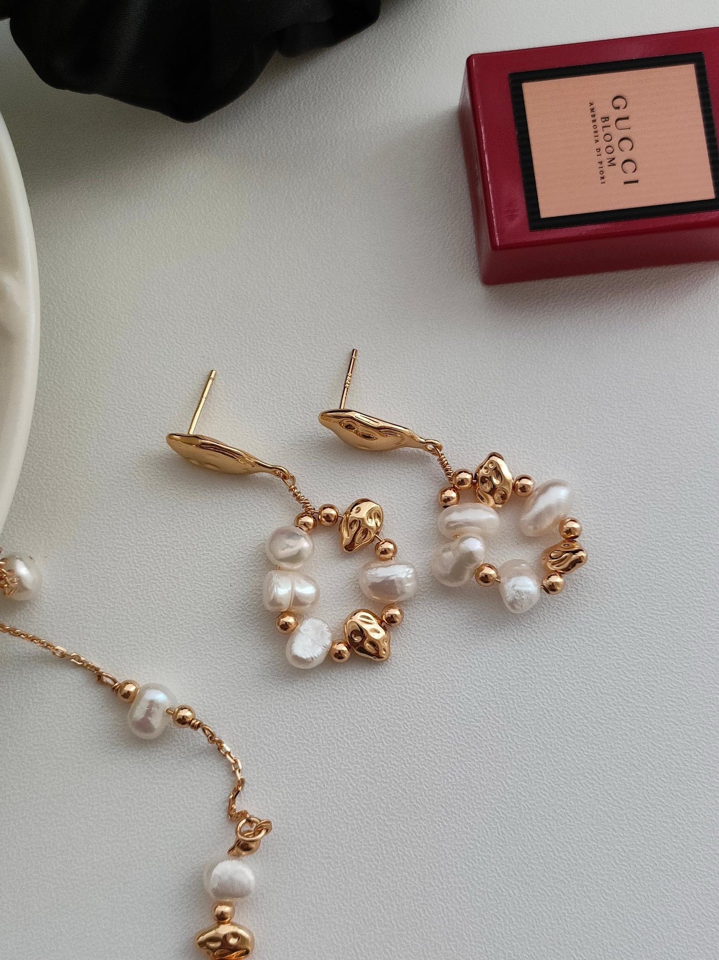 Natural Pearl Earrings