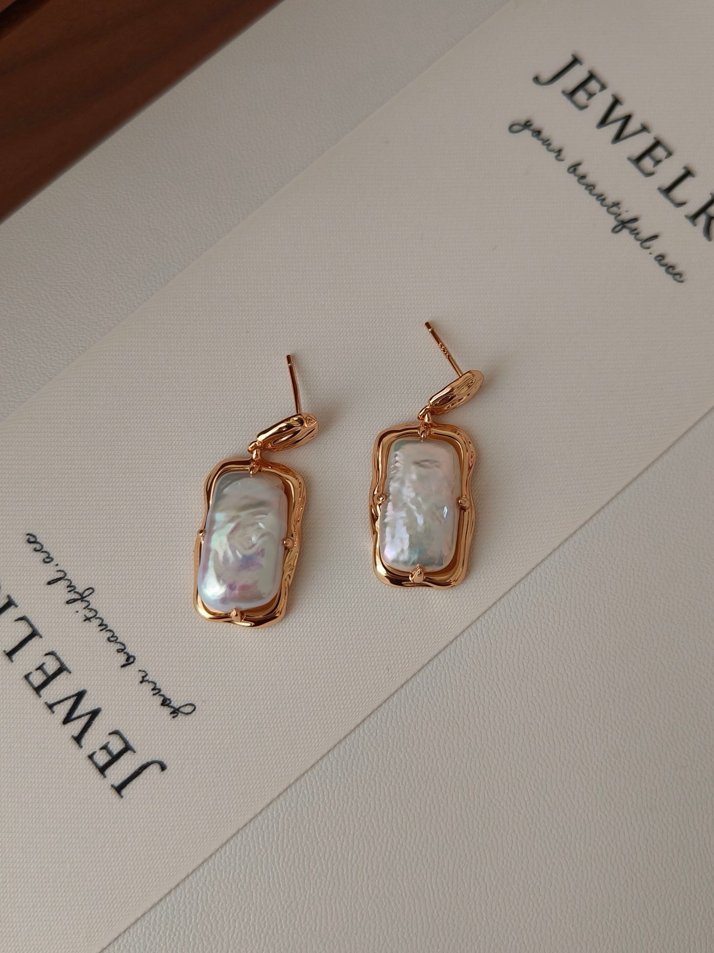 Baroque Pearl Earrings