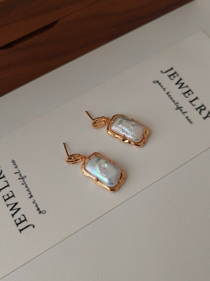 Baroque Pearl Earrings