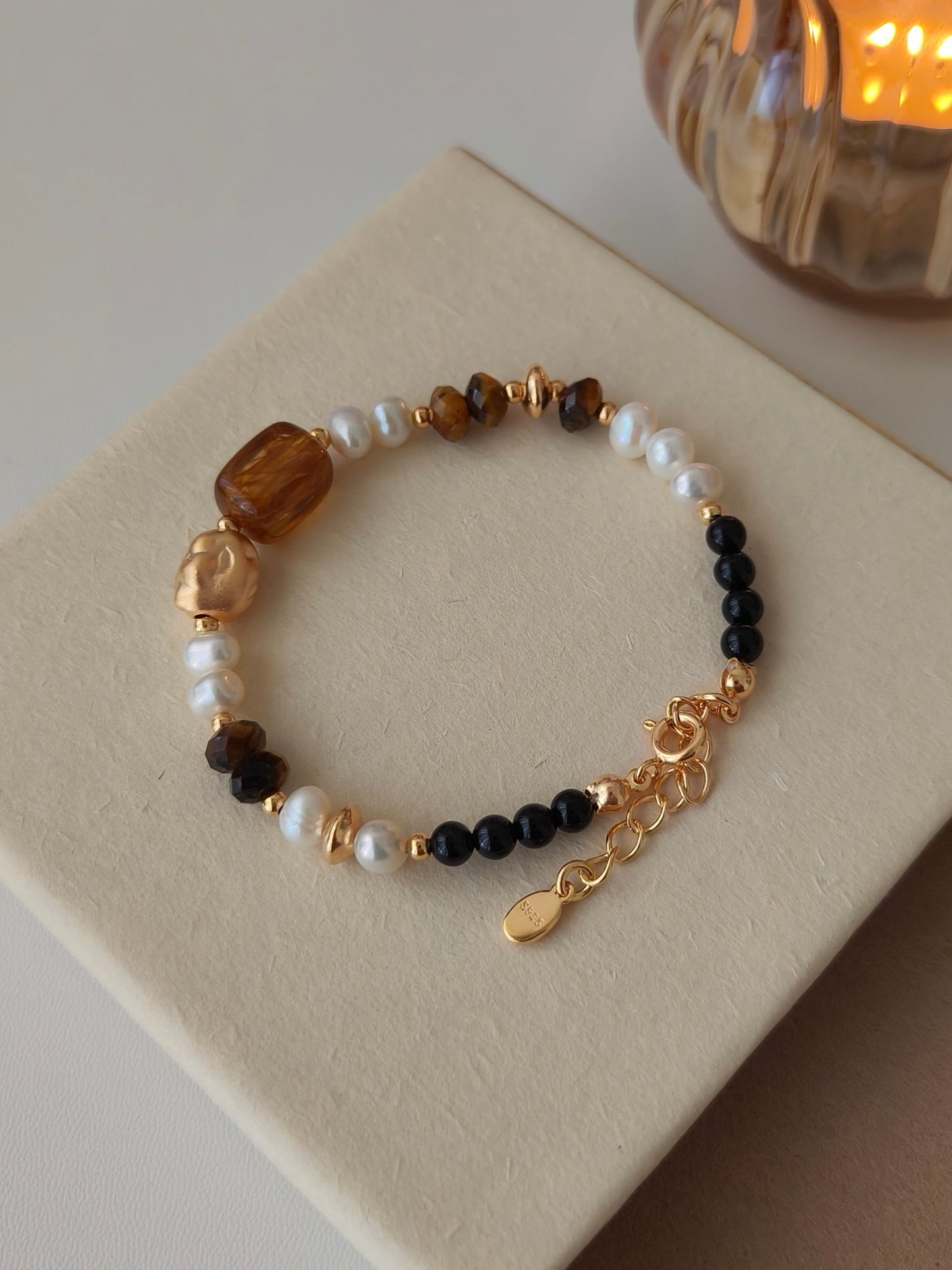 Timeless Tiger Eye Gemstone Bracelet