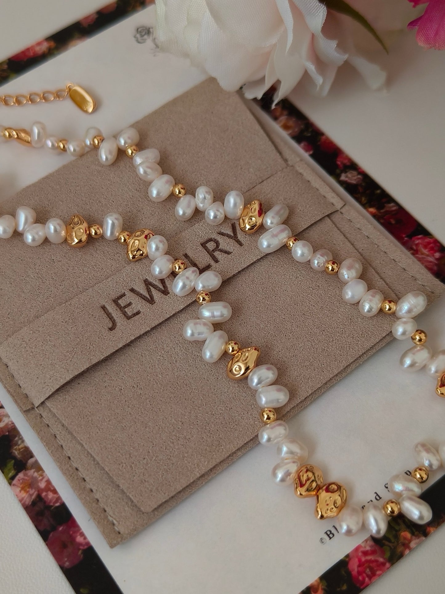 Customizable Layered Pearl Necklace