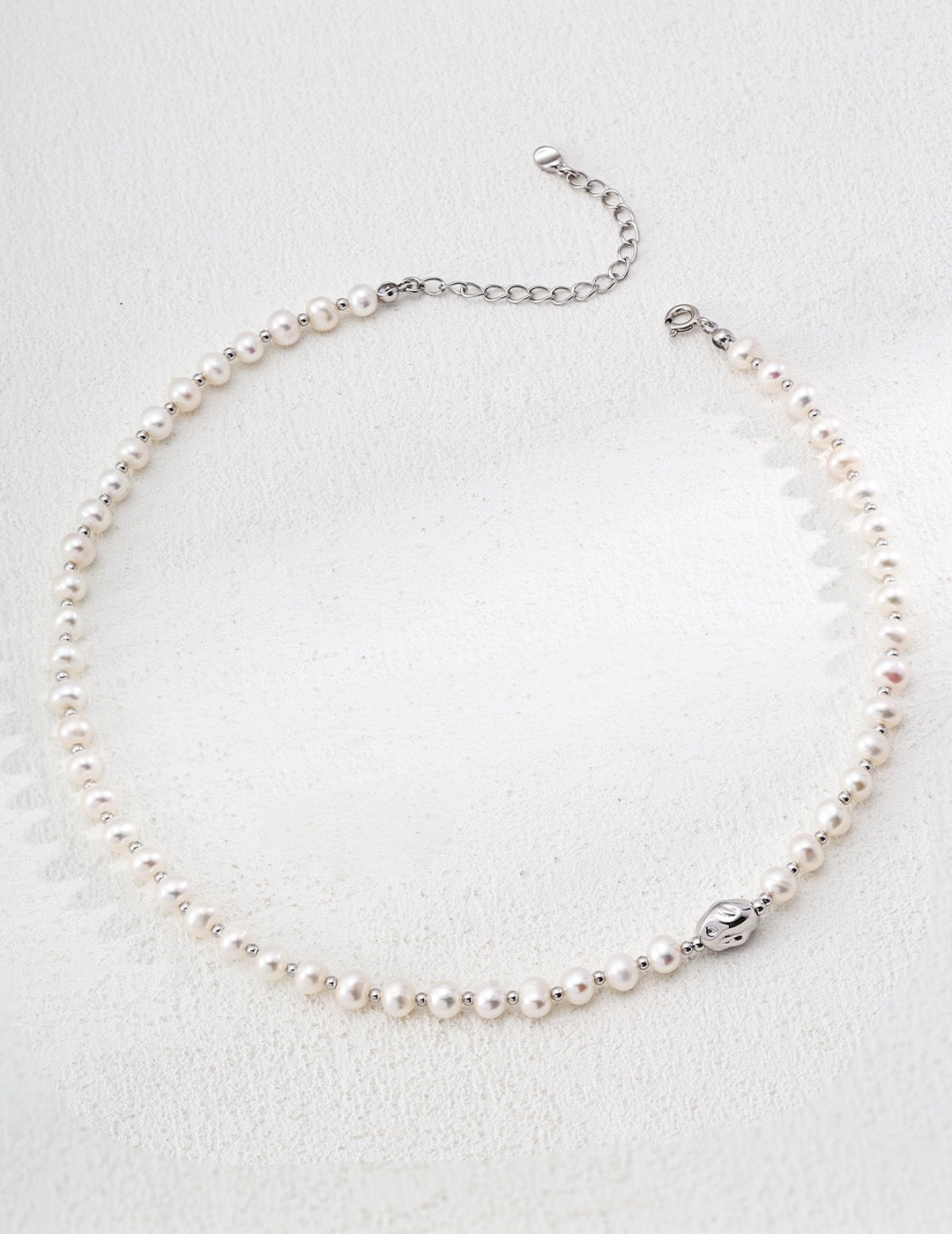 Minimalist Natural Pearl Necklaces Bracelets