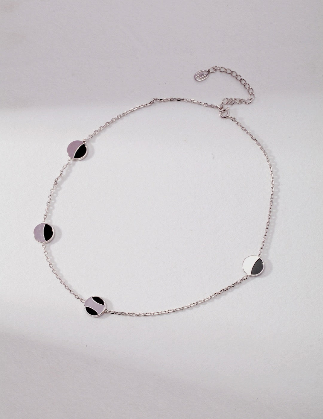 Sterling Silver Onyx Necklace