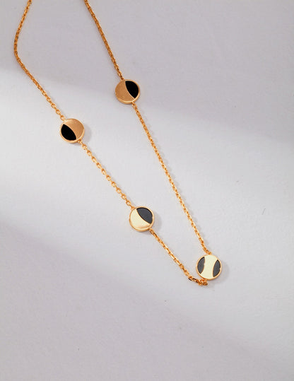 Sterling Silver Onyx Necklace