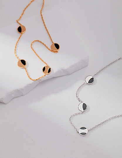 Sterling Silver Onyx Necklace