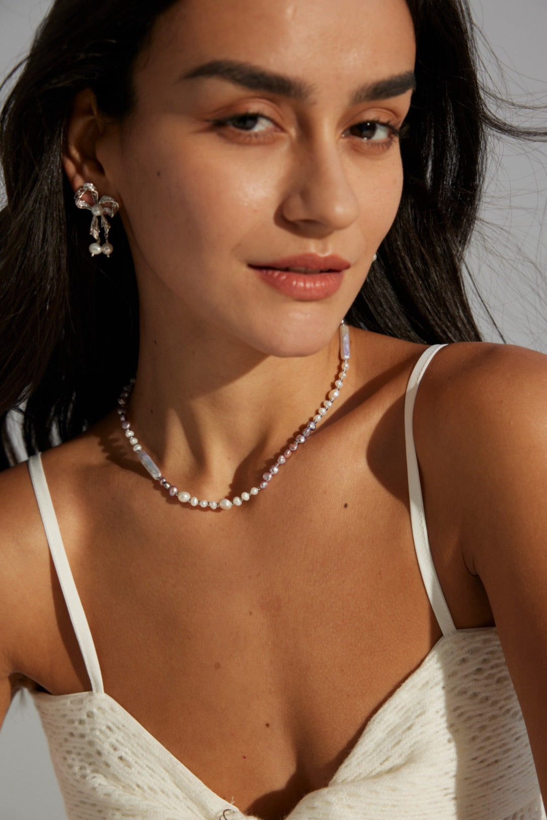 Fashionable Natural Pearl Necklace