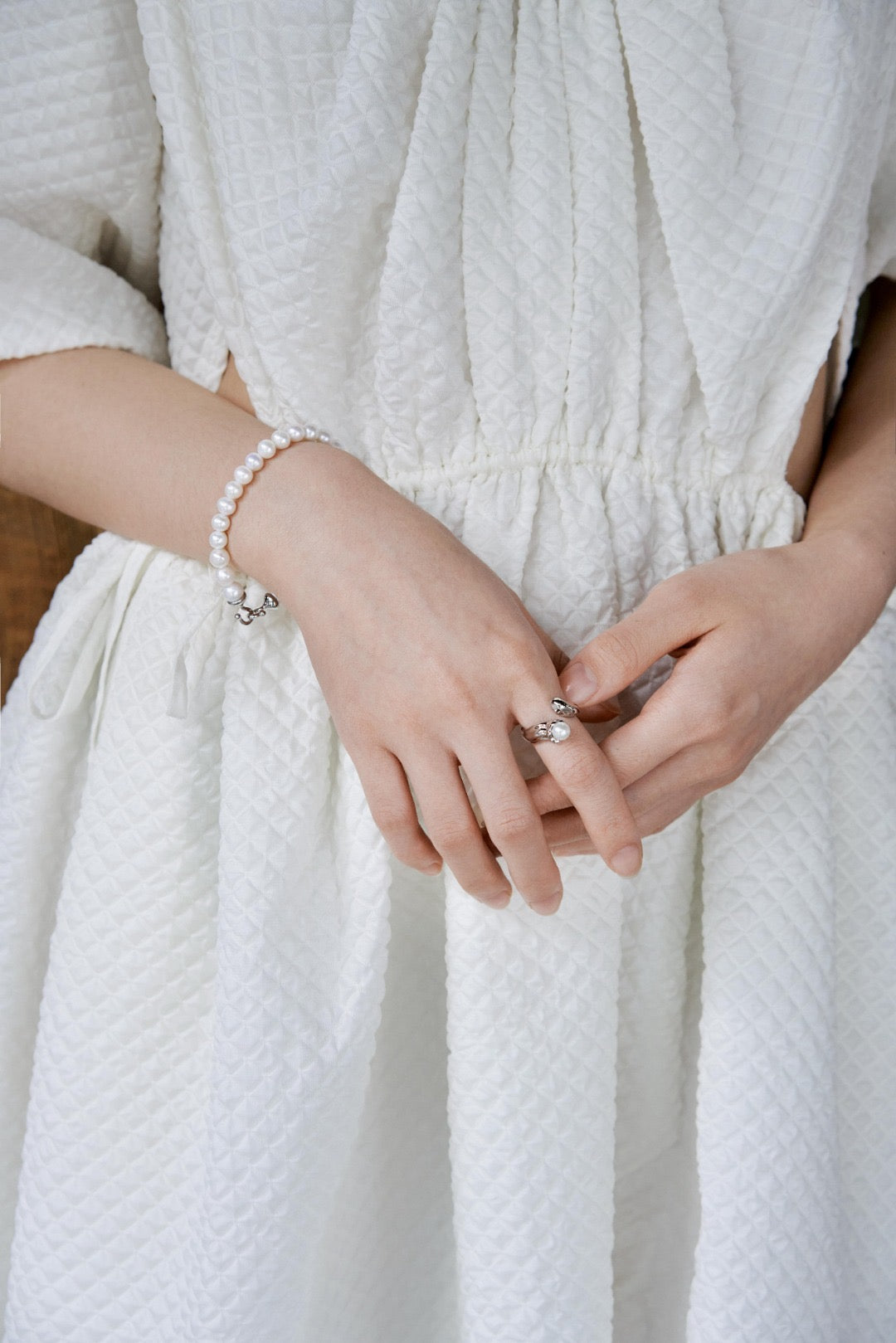 Sterling Silver Pearl Rings