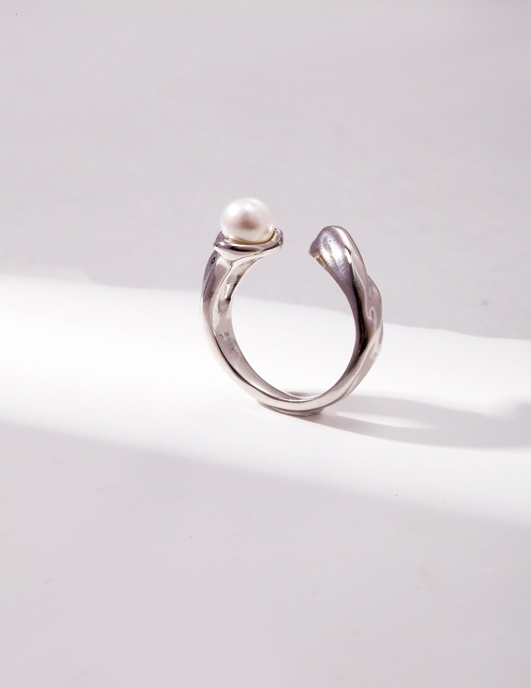 Sterling Silver Pearl Rings