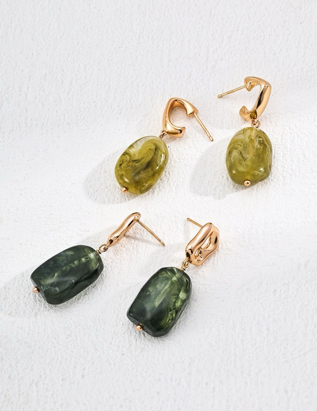 Amber Earrings